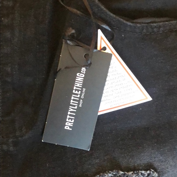 NWT Pretty Little Thing Black Jeans - Picture 3 of 6